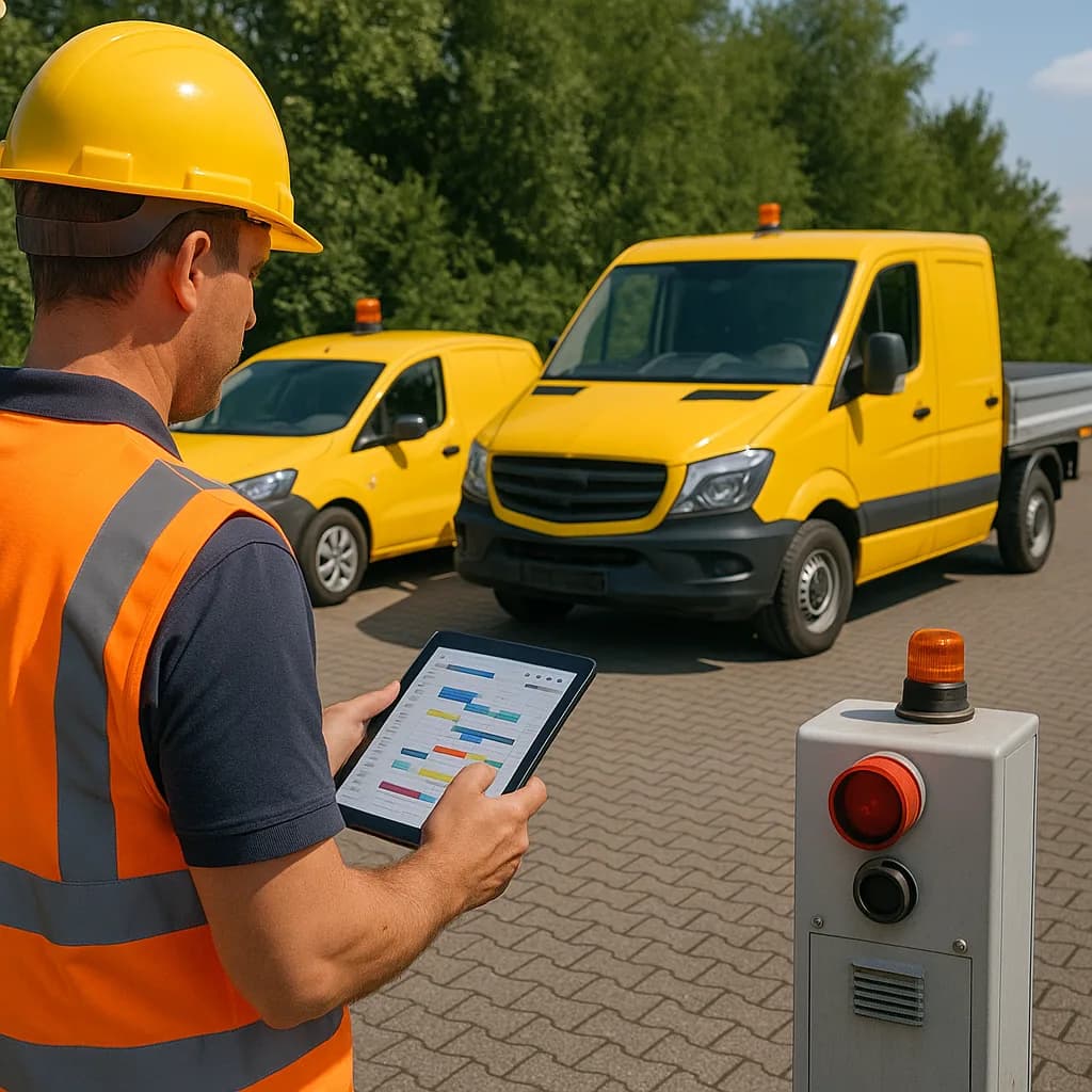Fahrzeug- und Technikplanung in Gleistrix